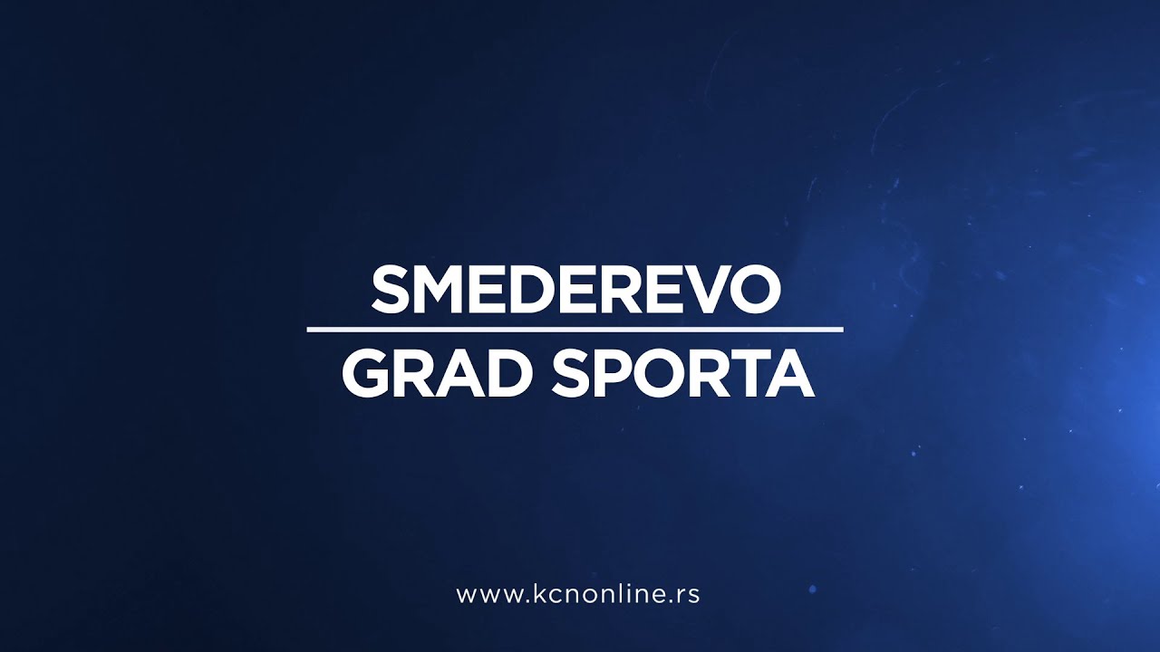 SMEDEREVO GRAD SPORTA 03 - VESLAČKI KLUB (TV KCN)