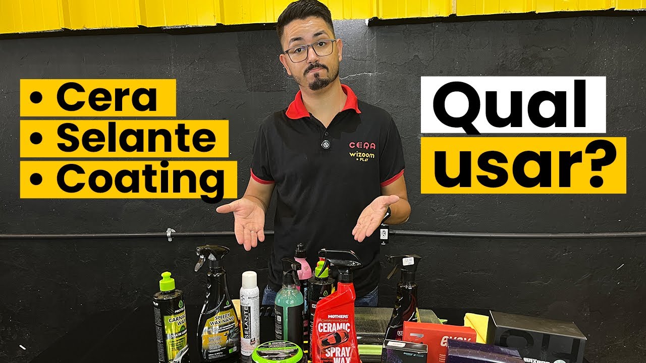 Cera, Selante ou Coating? A Verdade Sobre Revestimentos Automotivos! (Quando Usar Cada Um)