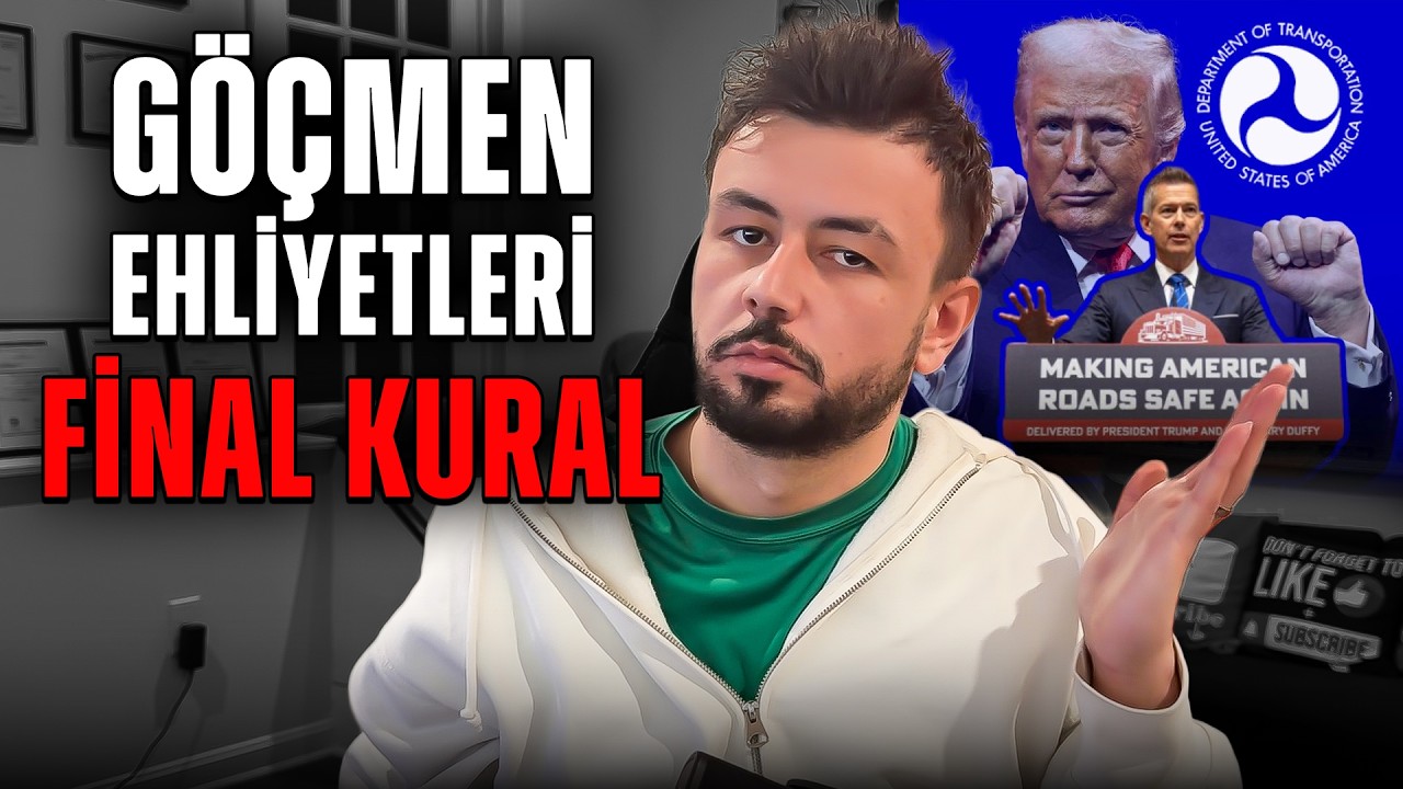 Göçmen Ehliyetleri ile ilgili FİNAL KURALI Açıklandı! (Non-Domiciled Final Rule)