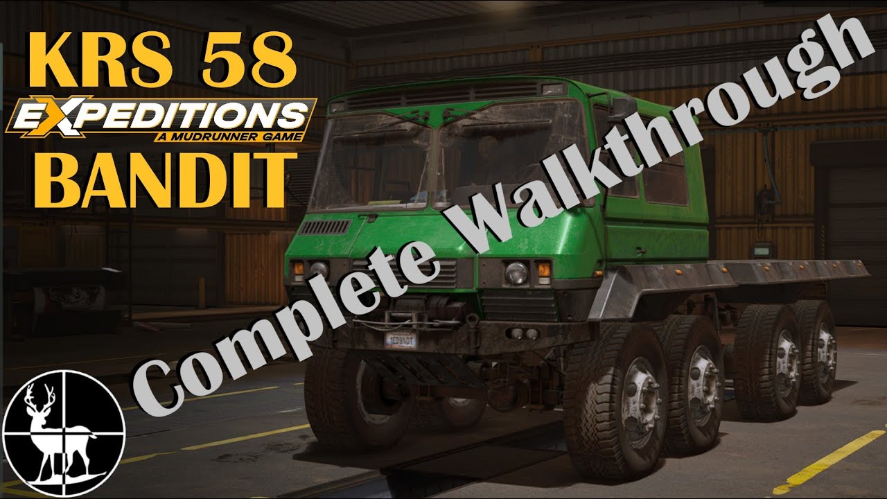 How to Unlock KRS 58 Bandit | Quicksand | Expeditions: A MudRunner Game