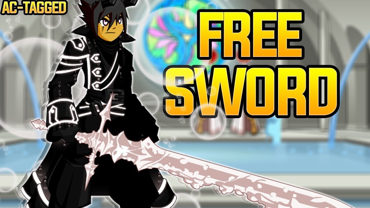 AQW - FREE Sword! /JOIN CLERIC (Sword of Soap) (FREE PLAYER AC-Tagged) + ITEM Showcase!