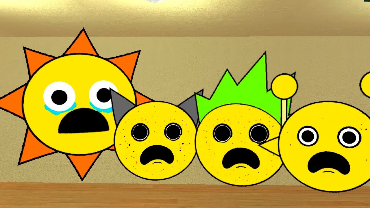 Sprunki Mr Sun Family Wants Me to Help Them to Fix Their Attributes