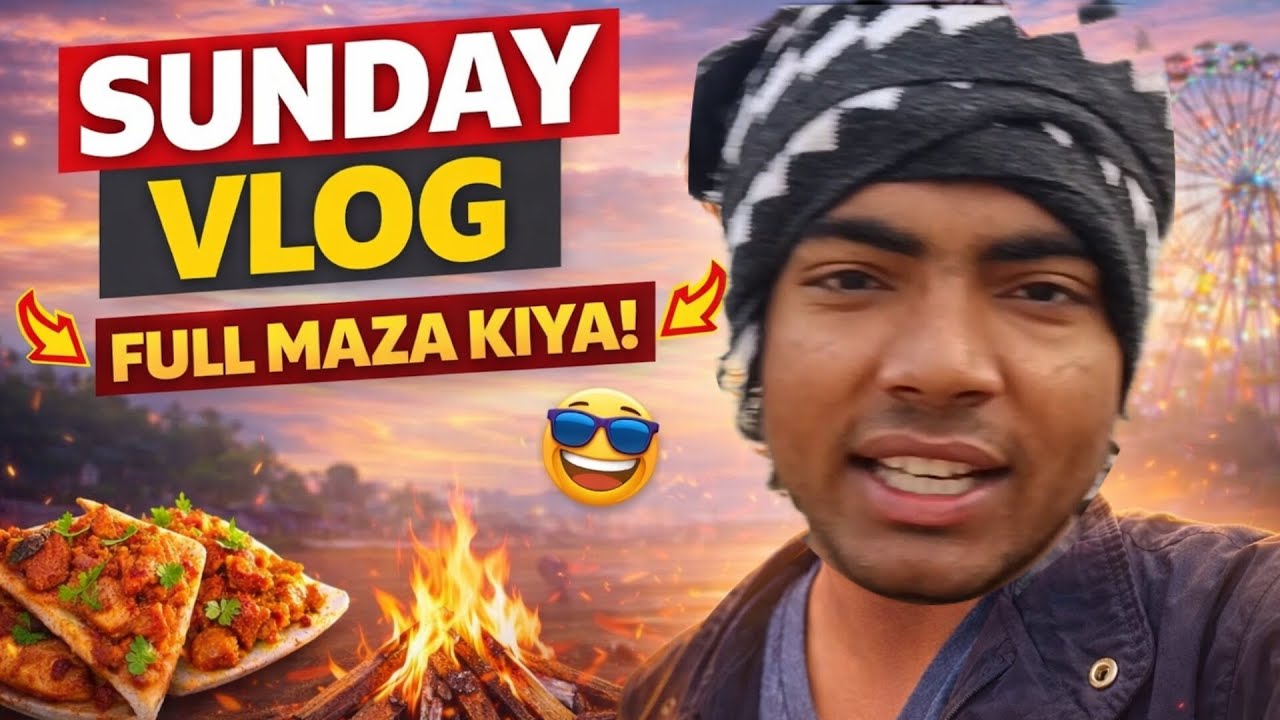 Sunday Vlog ll Full Mojj Paad di ....🤟🏻 ll The Vishal Saini ll #thevishalsaini 