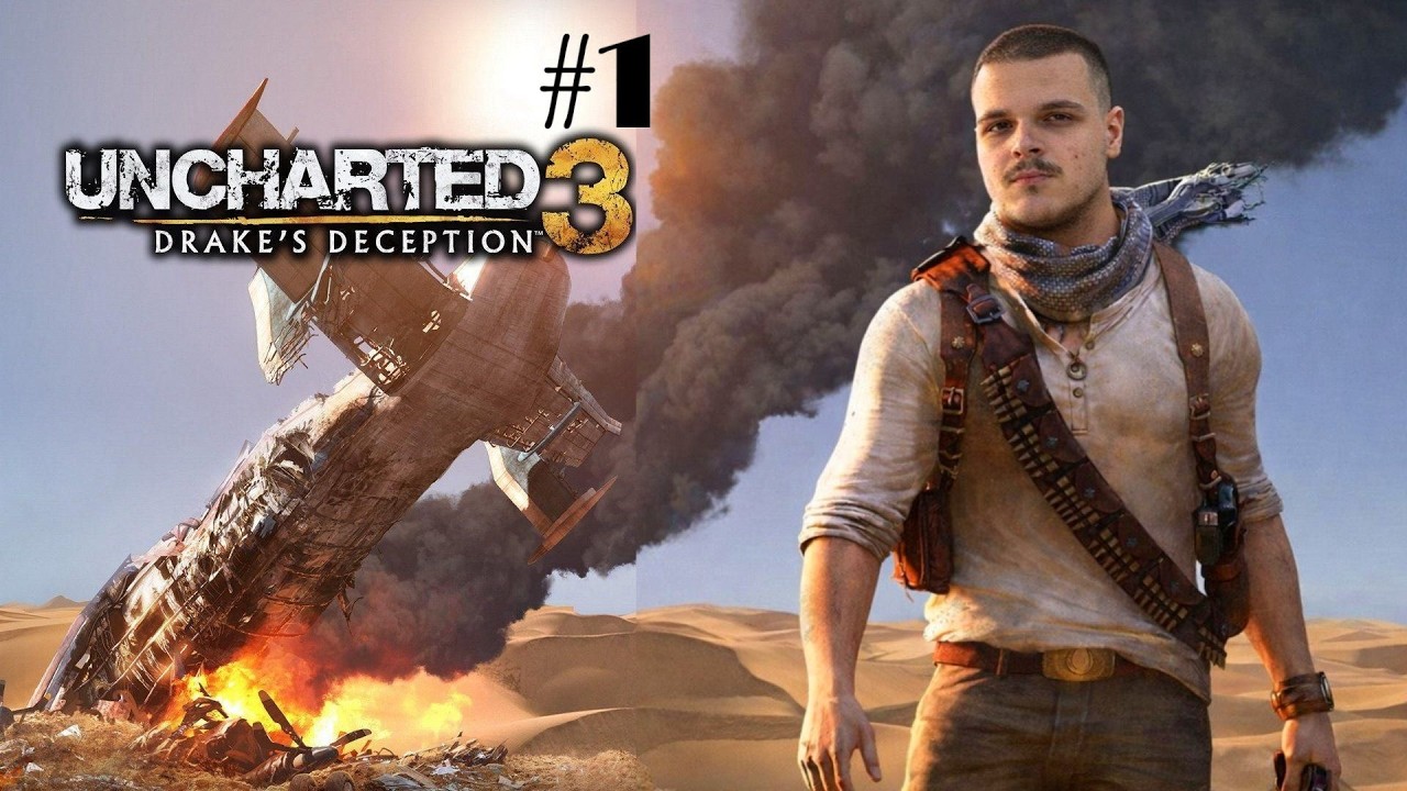 ŽIV SAM!! Uncharted 3 Drake's Fortune #1