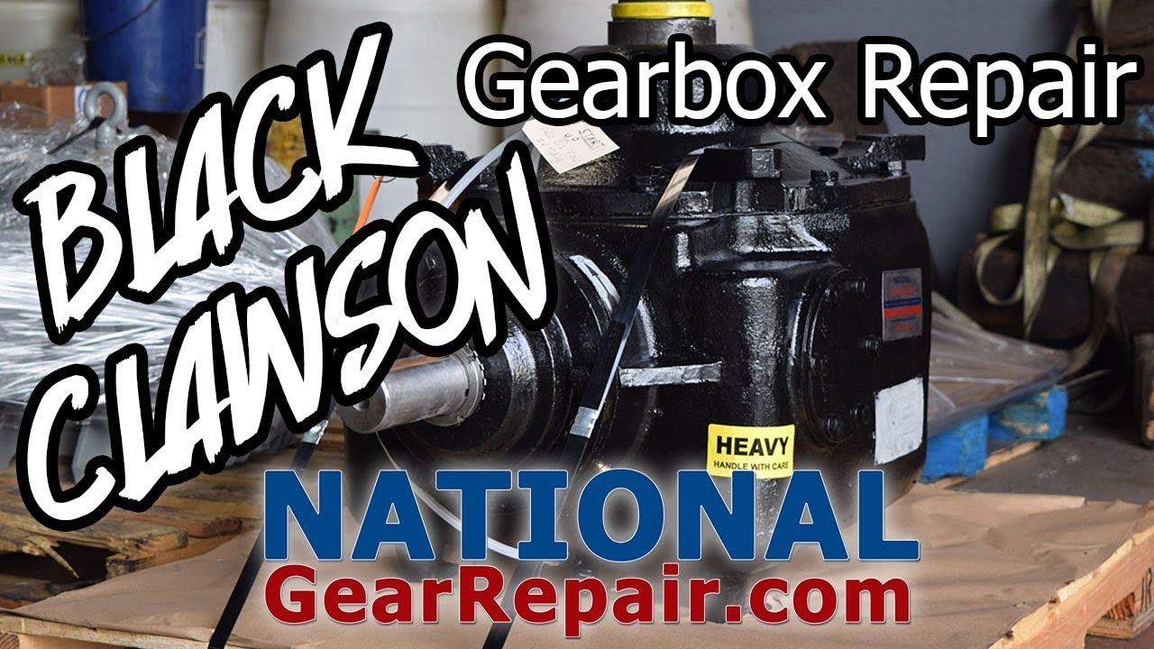 Black Clawson Gearbox Repair