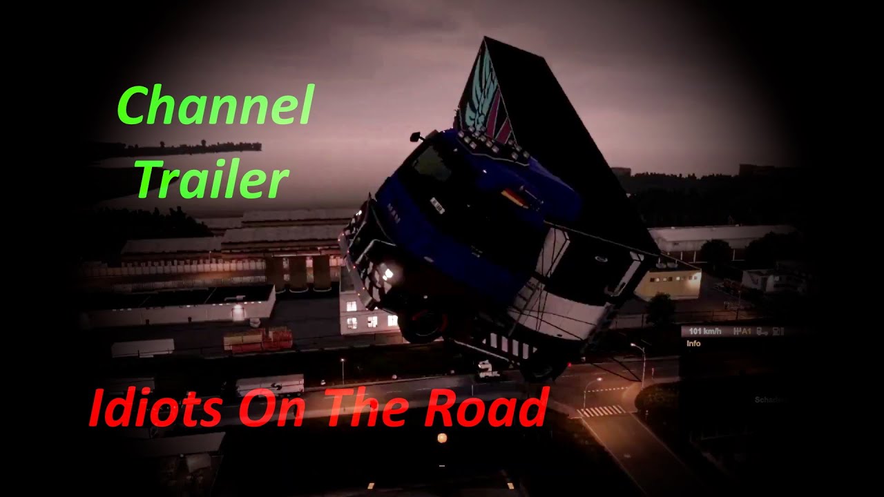 OFFICIAL Channel Trailer | Idiots On The Road | Crashes & Funny Moments | TMP | ETS 2 MP #Shorts