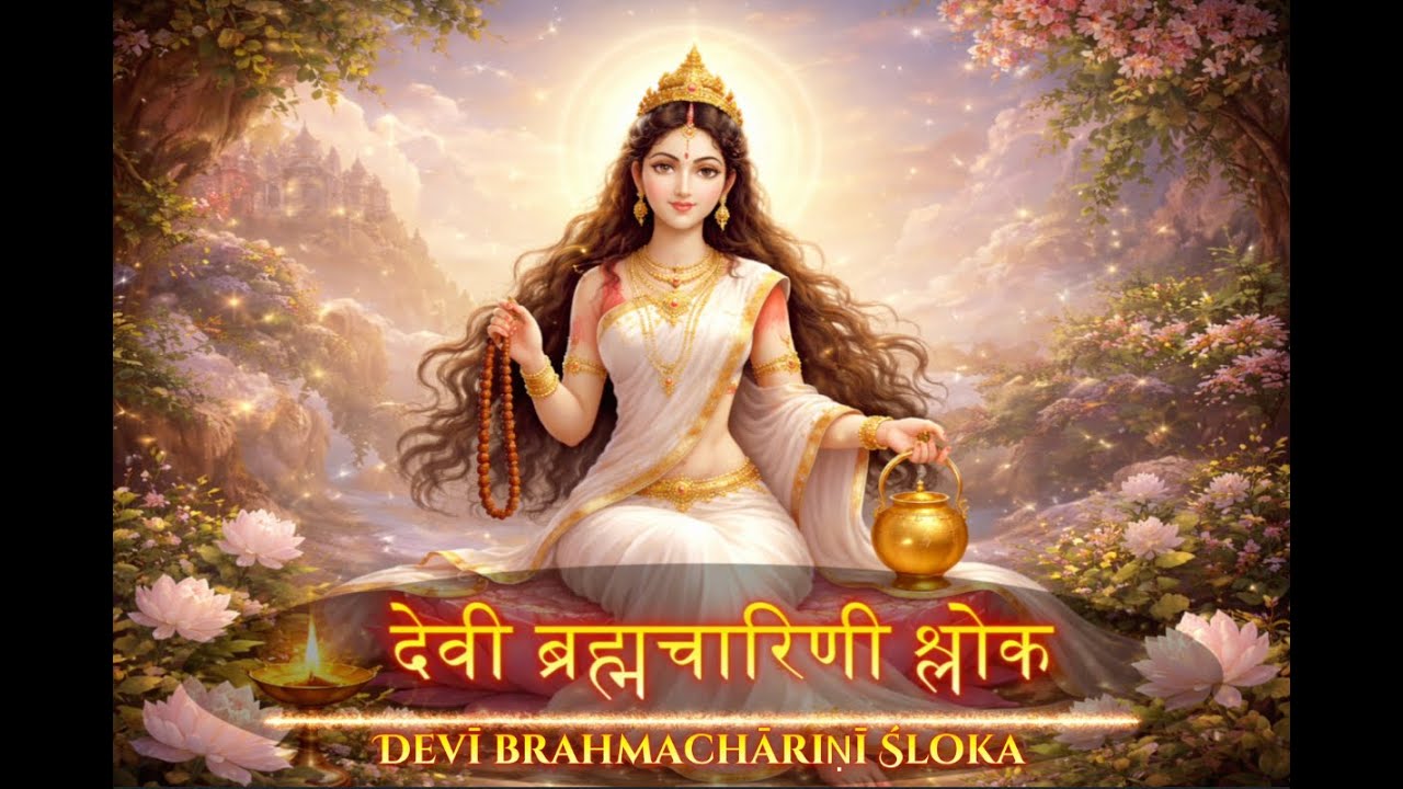 देवी ब्रह्मचारिणी श्लोक | Devī brahmachāriṇī Śloka