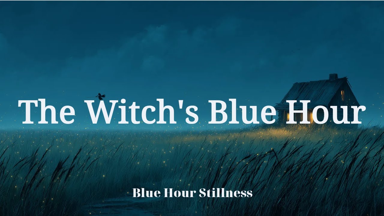 [4K] The Witch’s Blue Hour | 1 Hour of Enchanted Night Ambience