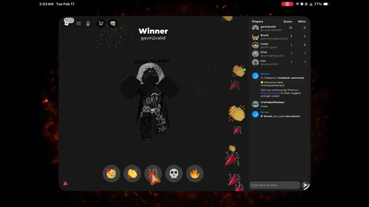 Crazy cards in Roblox 