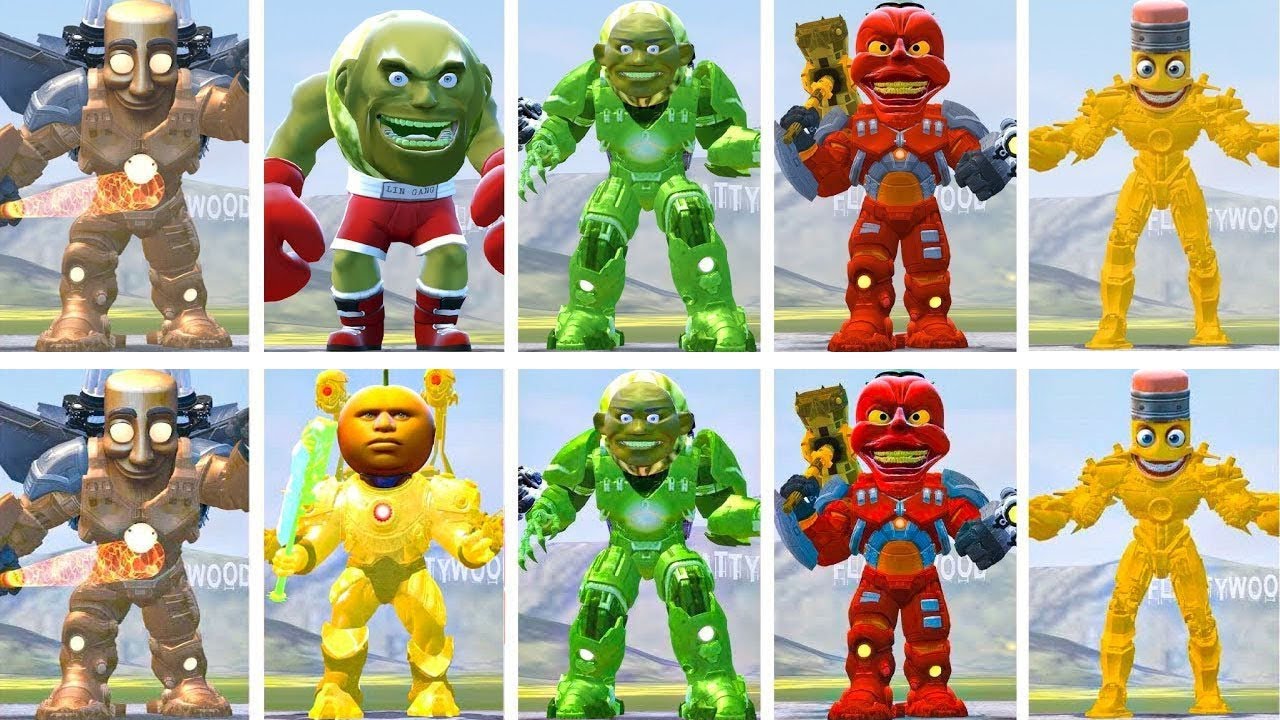 EVOLUTION OF ALL NEW MECHA TITAN  POT HOTSPOT AND ALL LABUBU FAMILY in Garry's Mod!