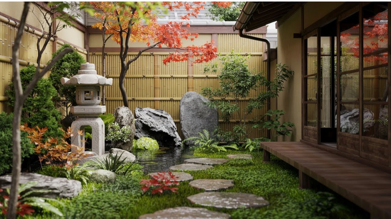 Modern Zen: Japanese Courtyard Gardens that Inspire Calm and Connection