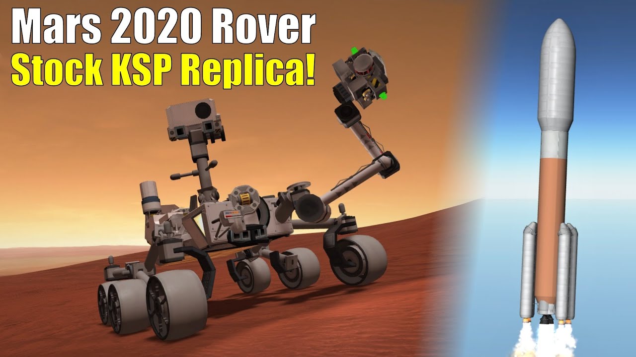 Марсоход NASA Perseverance 2020 — стандартная копия KSP