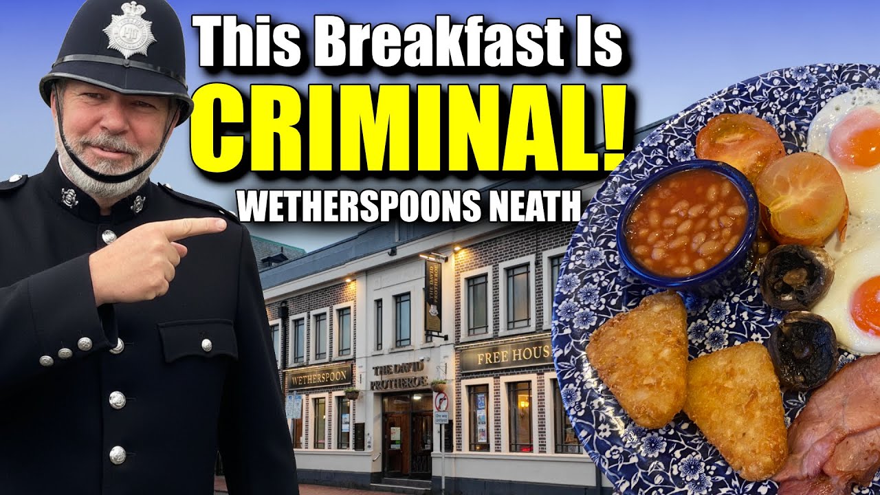 This Wetherspoons Used To Lock People Up! - Breakfast At The David Protheroe Neath
