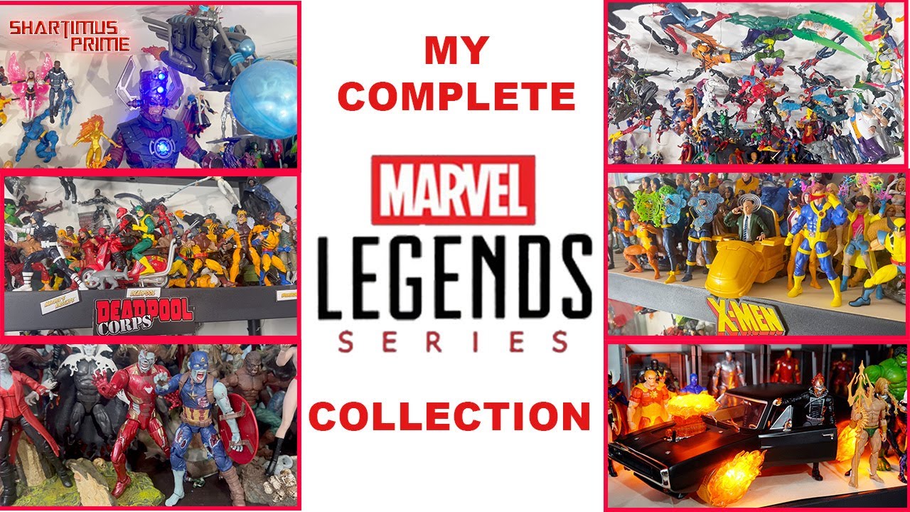 My Complete MARVEL LEGENDS 2024 Action Figure Collection Display