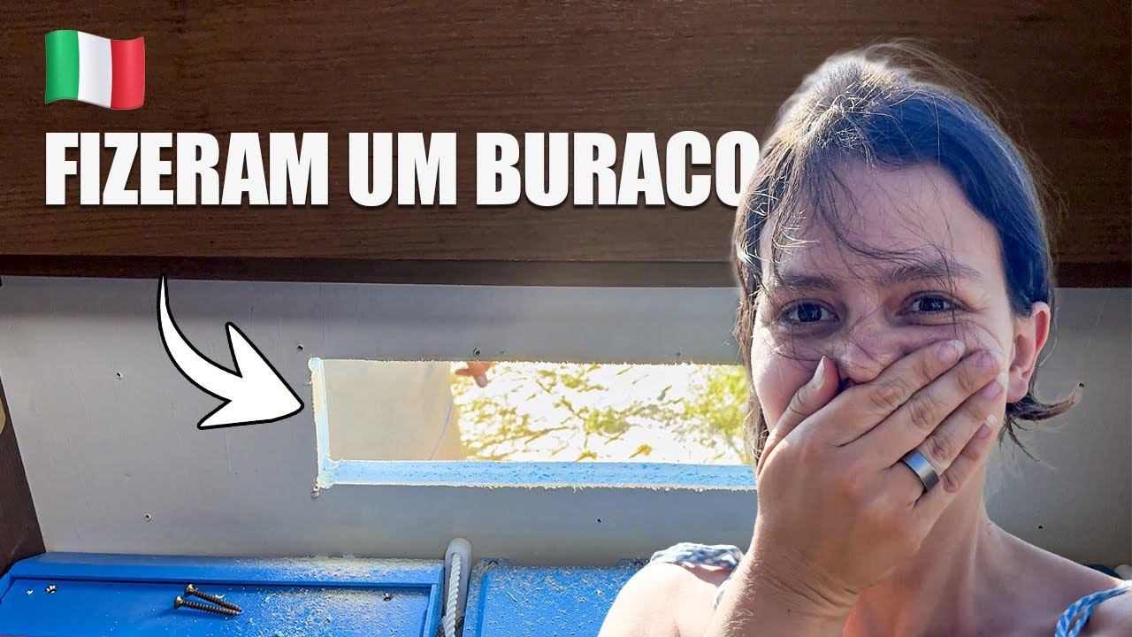 Algo inédito aconteceu com o nosso Motorhome na Europa