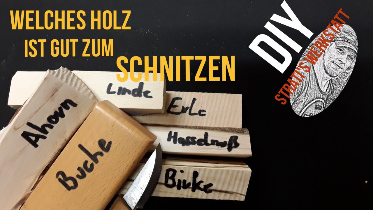 Welches Holz ist gut zum Schnitzen?  Carving, Schnitzen für Anfänger, DIY  #StratisWerkstatt