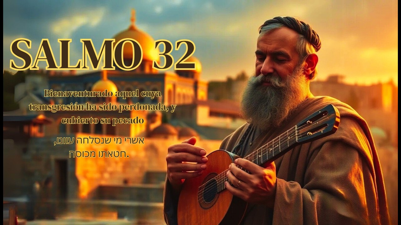 📜 Salmo 32 Cantado como David |🔥 La alegr&iacute;a del perd&oacute;n