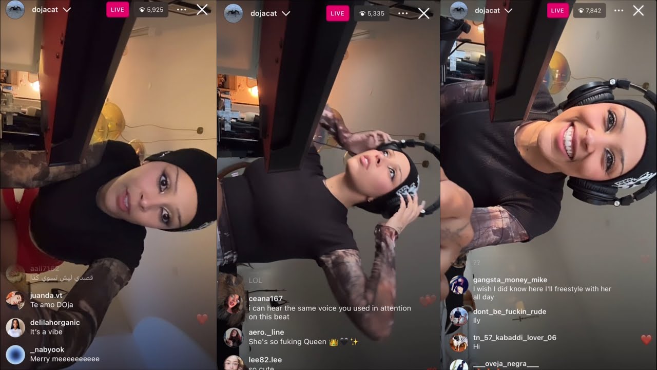 Doja Cat | Working on New Music | Instagram Live (Feb 9, 2024)