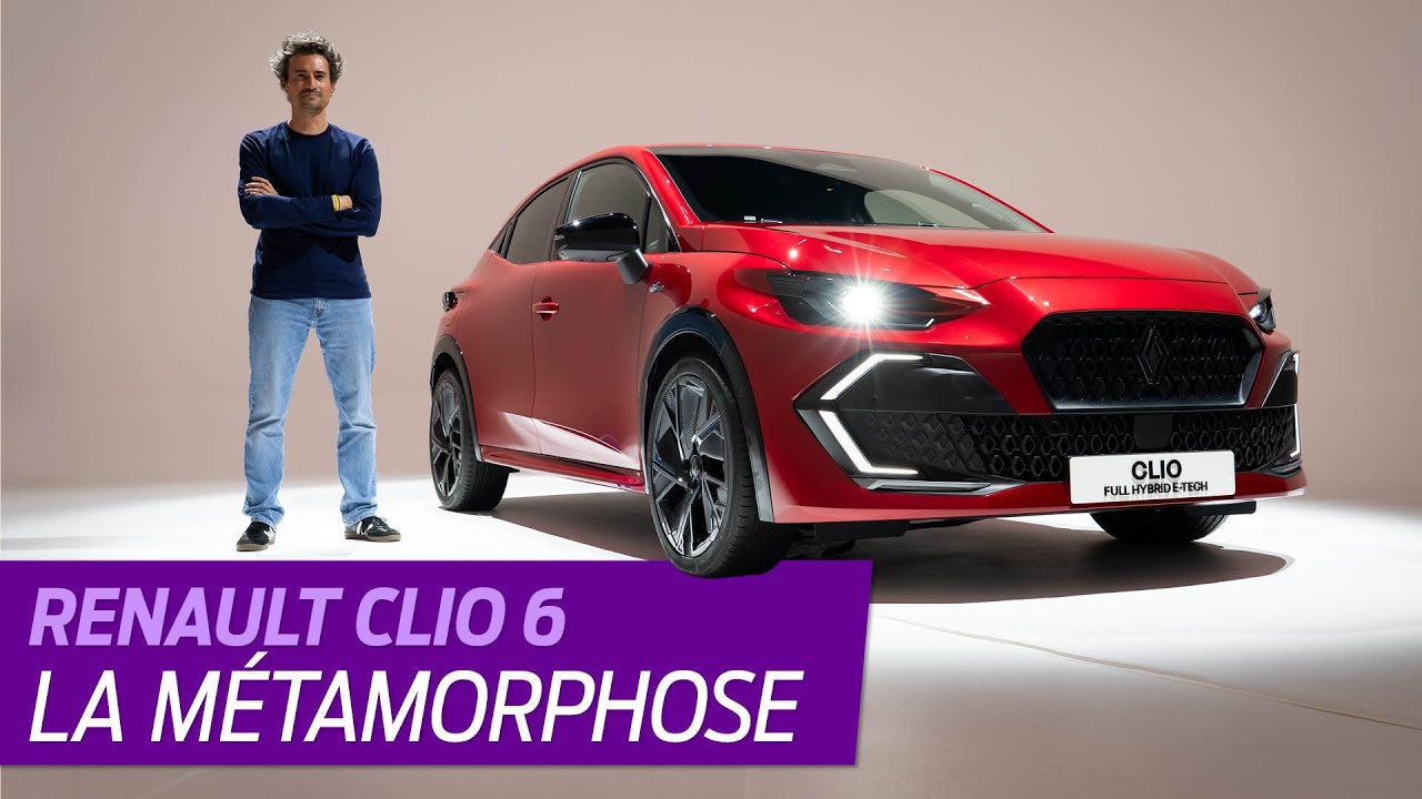 RENAULT CLIO 6 (2025). Notre avis sur la citadine star (totalement) r&eacute;invent&eacute;e