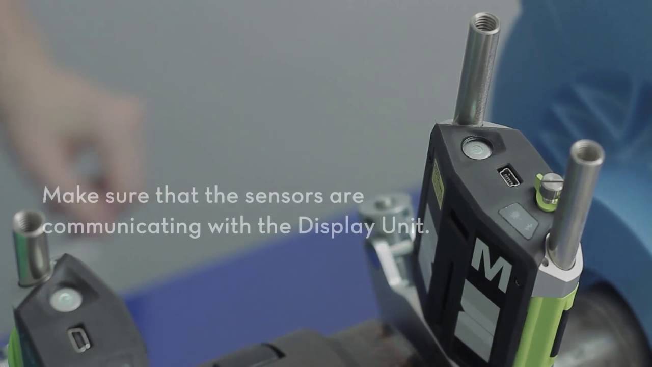 Fixturlaser NXA Touch Tip   Set up