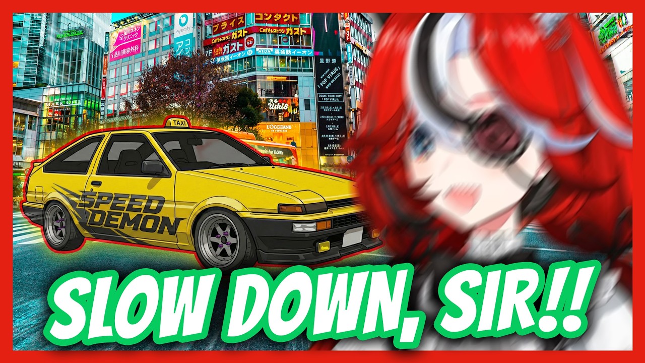 BAE Just WANTED a Taxi Ride… NOT a Racing Experience 😭