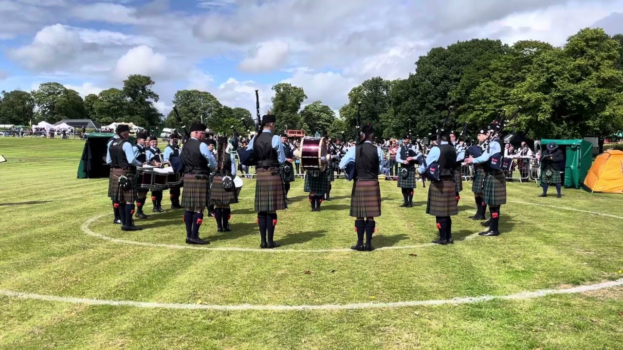 VALE OF ATHOLL PIPE BAND G3A SCOTTISH CHAMPIONSHIPS 2023
