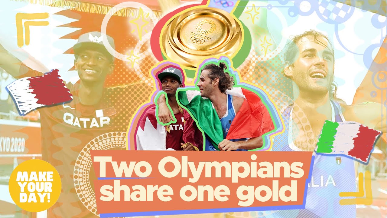 Two Olympians share one gold | Make Your Day