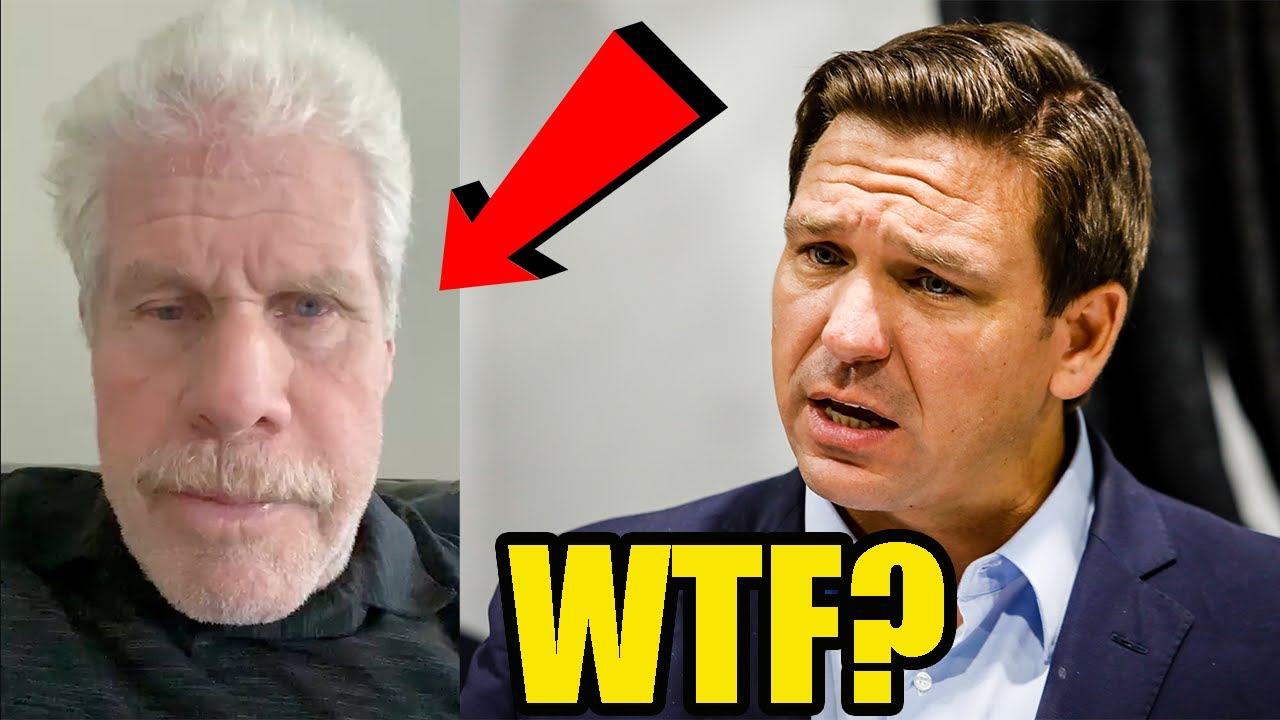 Ron Desantis has BROKEN Leftist actor Ron Perlman! | Pearlman MELTSDOWN in Twitter rant!