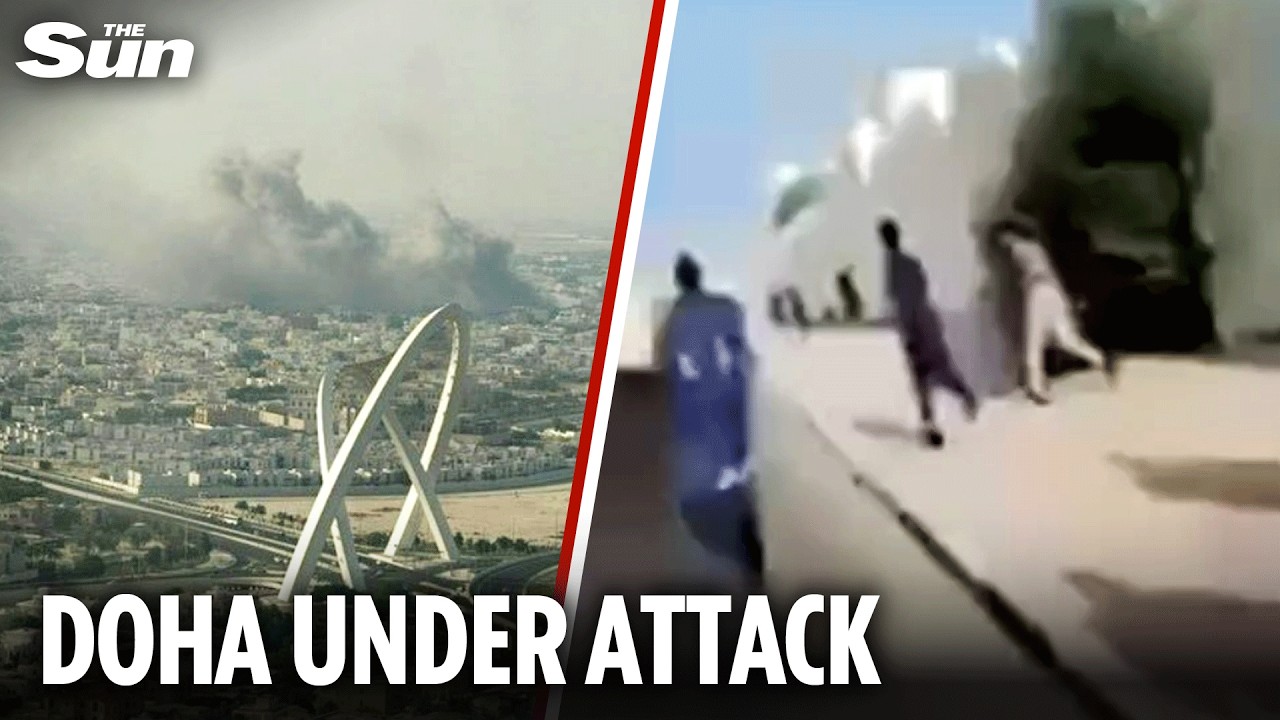 Israel launches explosive ASSASSINATION attack on Hamas leaders in Qatar's capital Doha