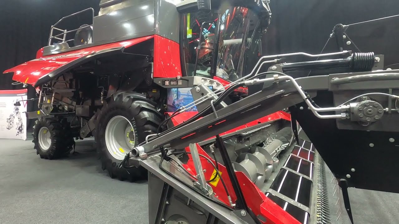 LAMMA Show 2024 Massey Ferguson Beta 7370 8.4 Litre 6-Cyl Diesel Combine Harvester (320 / 360 HP)