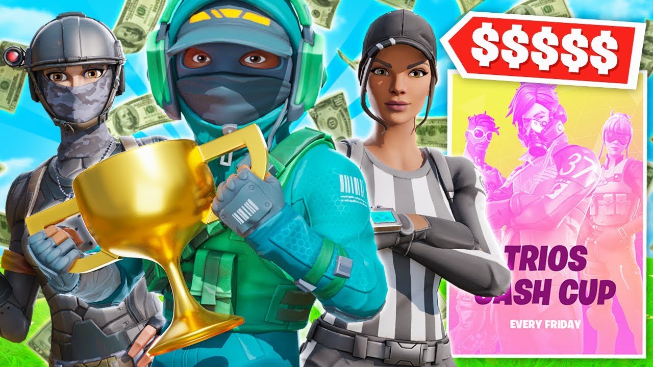 WE WON MONEY FROM THE TRIO CASH CUP!