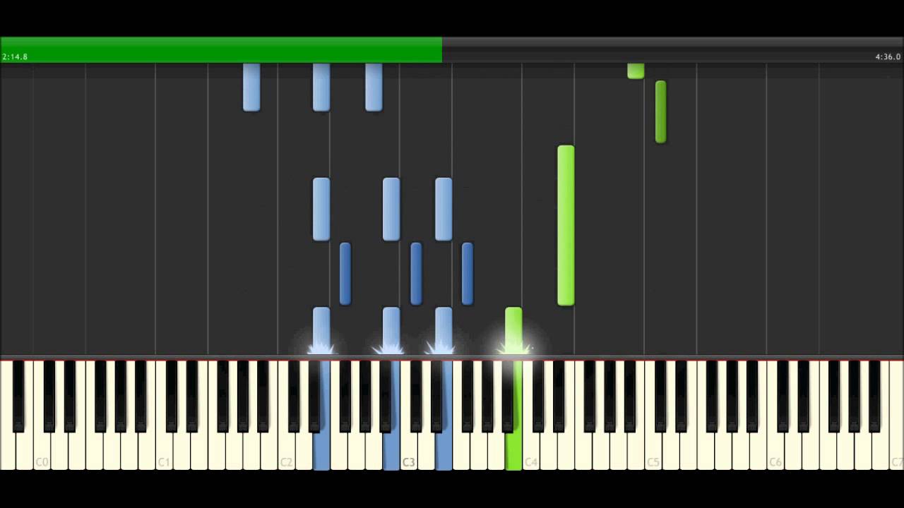 Lady Gaga - Summerboy Piano (Synthesia)