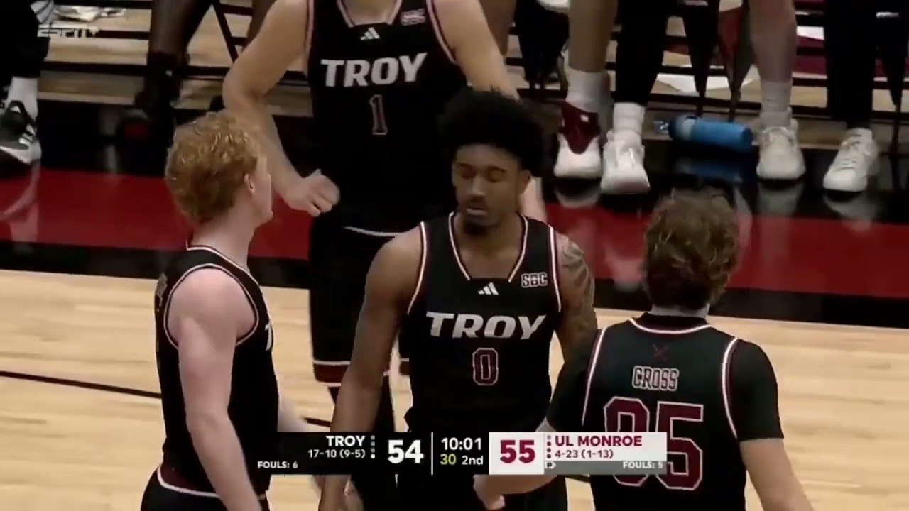Troy vs. ULM (Full Highlights)