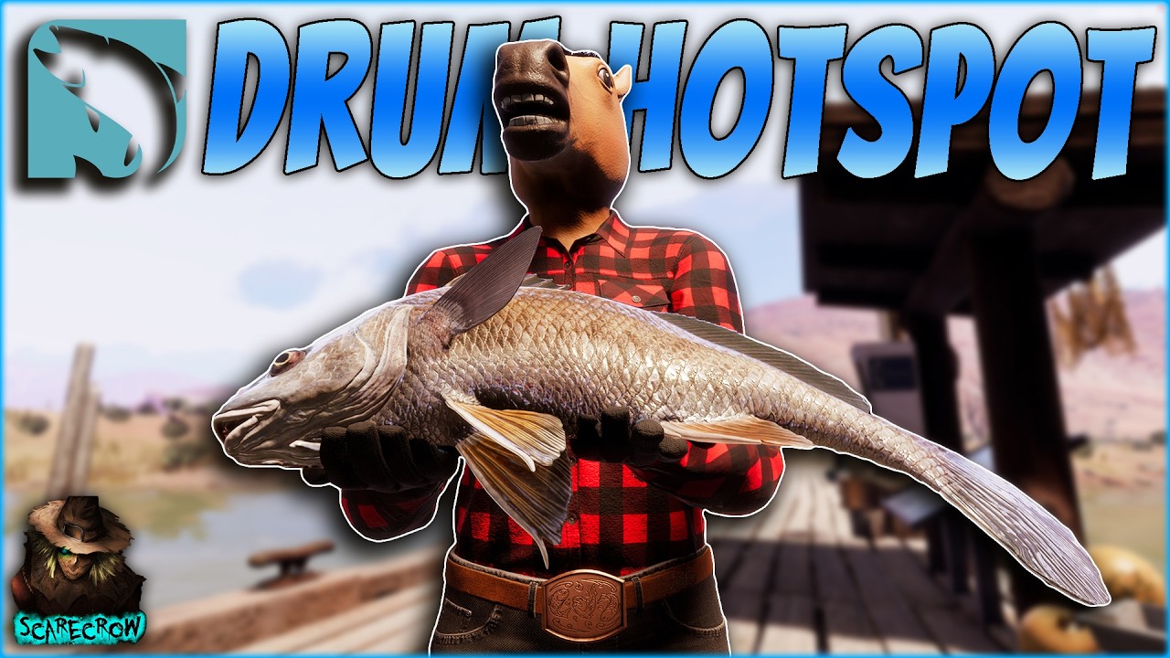 This Hotspot Provides MASSIVE Freshwater Drum! Call of the wild The Angler