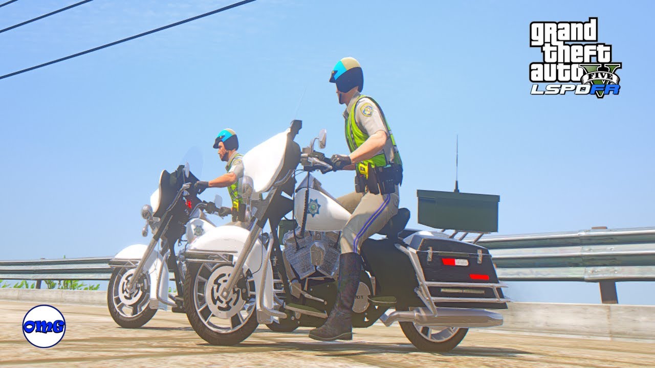 GTAV || Motorcycle Unit || San Andreas Highway Patrol || LSPDFR
