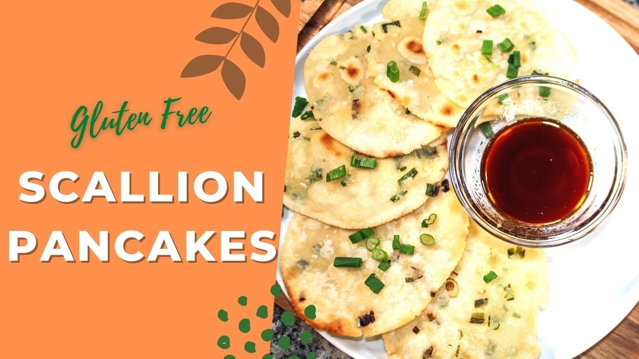 Gluten Free Scallion Pancakes | Lunar New Year Recipe | Gluten Free Dim Sum Recipe | Cooking Vlog