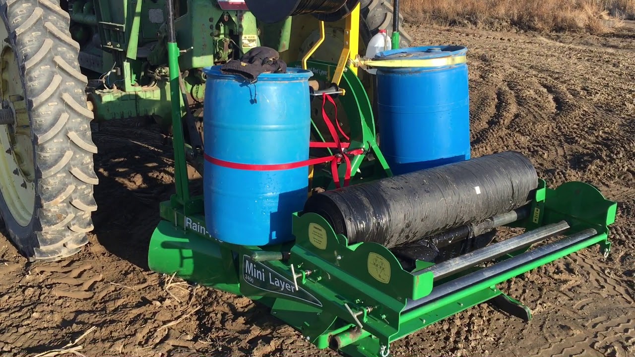 2021 Watermelon Farm Setup Part 1-Rain-Flo Mini Layer