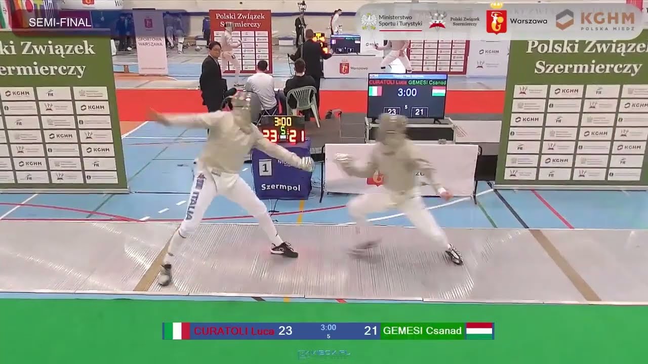 Warsaw World Cup 2023 SMS TEAM - L4 - Italy v Hungary
