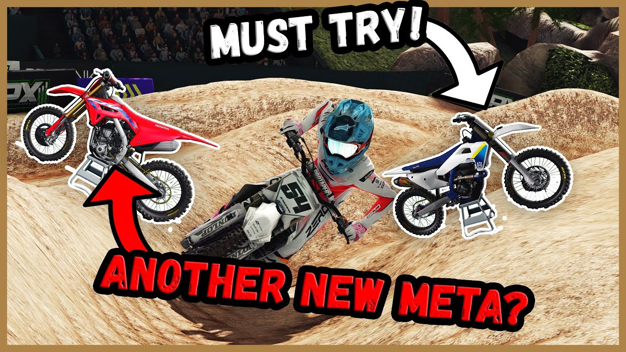 Лучший велосипед Husqvarna? SX Sand Tech! | Разбор трассы Anaheim 2 в разделе MXBikes!