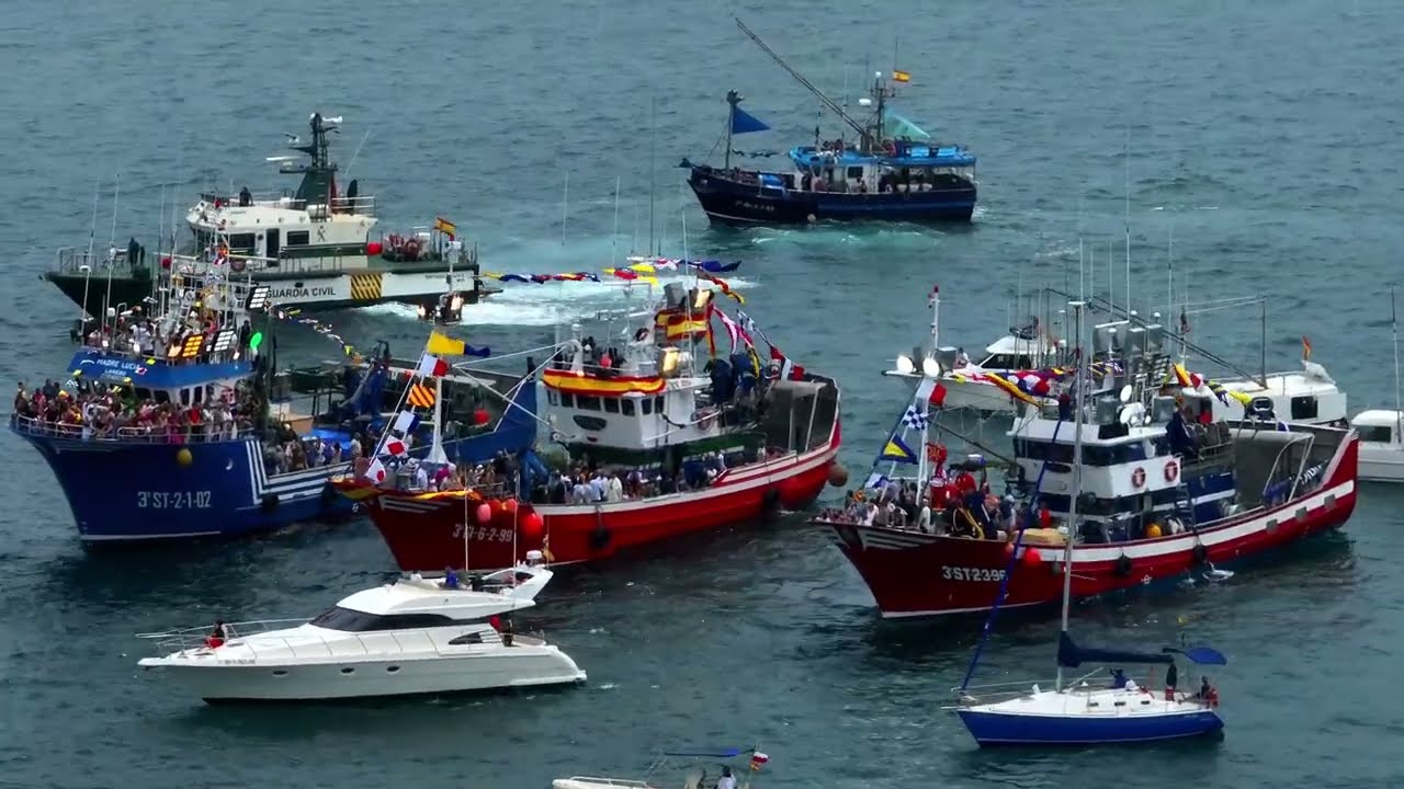 Celebración de la Virgen del Carmen en Laredo 2023