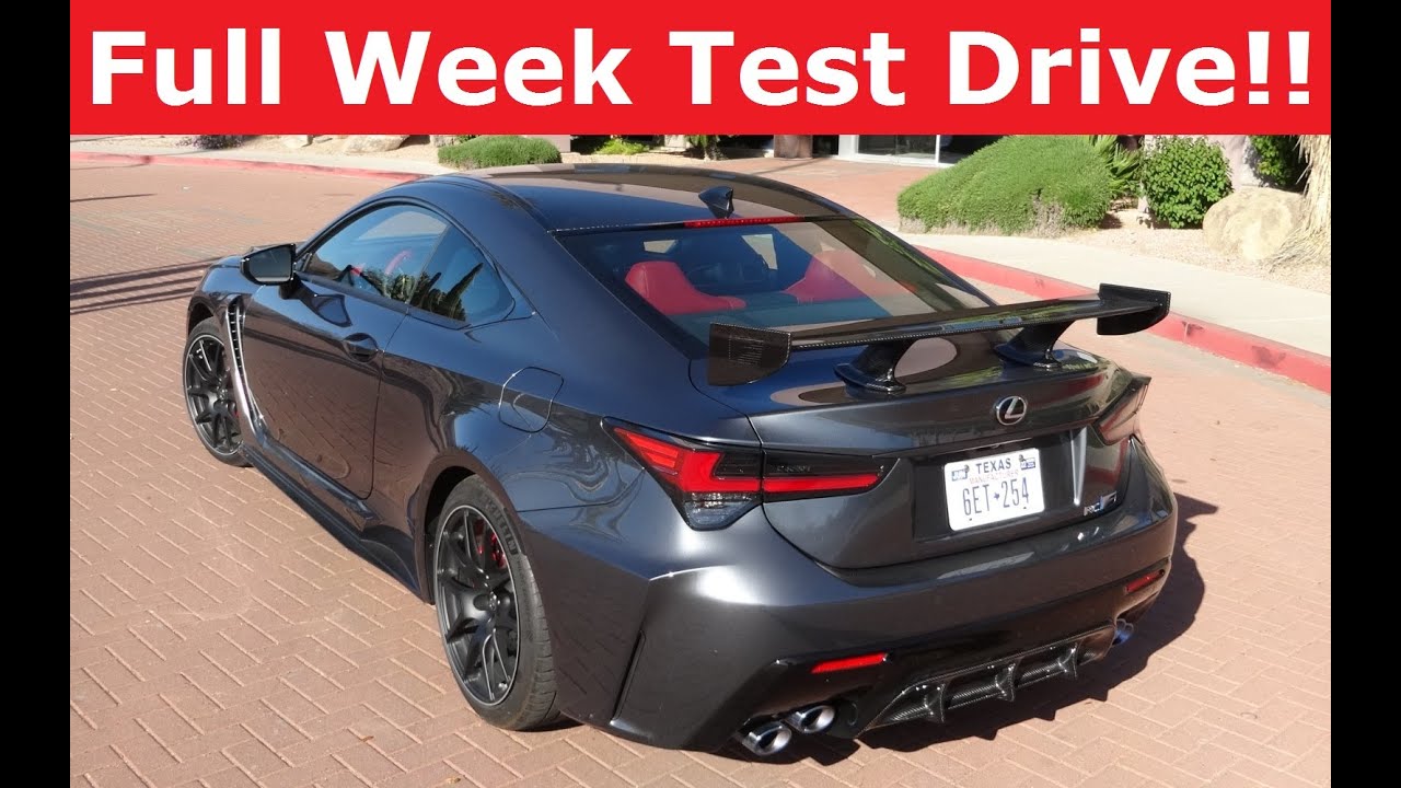 Дорожный тест Lexus RC-F Fuji Speedway Edition 2021 года