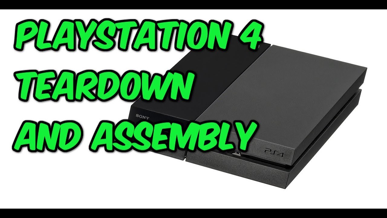 Разборка и сборка PS4 CUH-1115A
