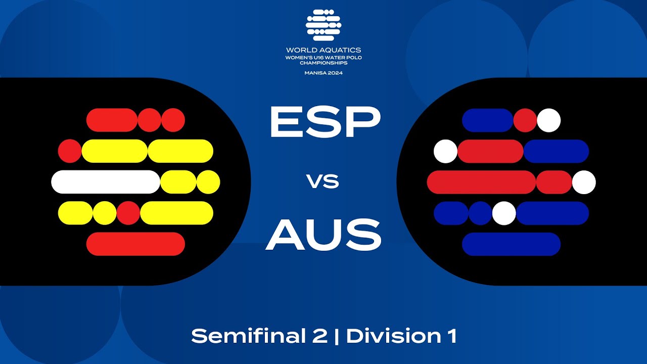 Spain vs Australia | Women’s U16 Water Polo World Aquatics Semi-Final 2 2024