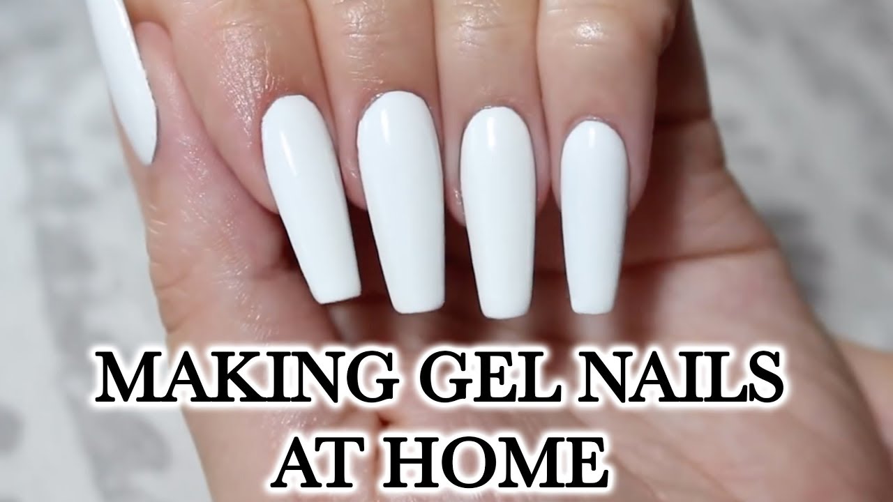 GEL NAILS AT HOME - GEL-X DUPES