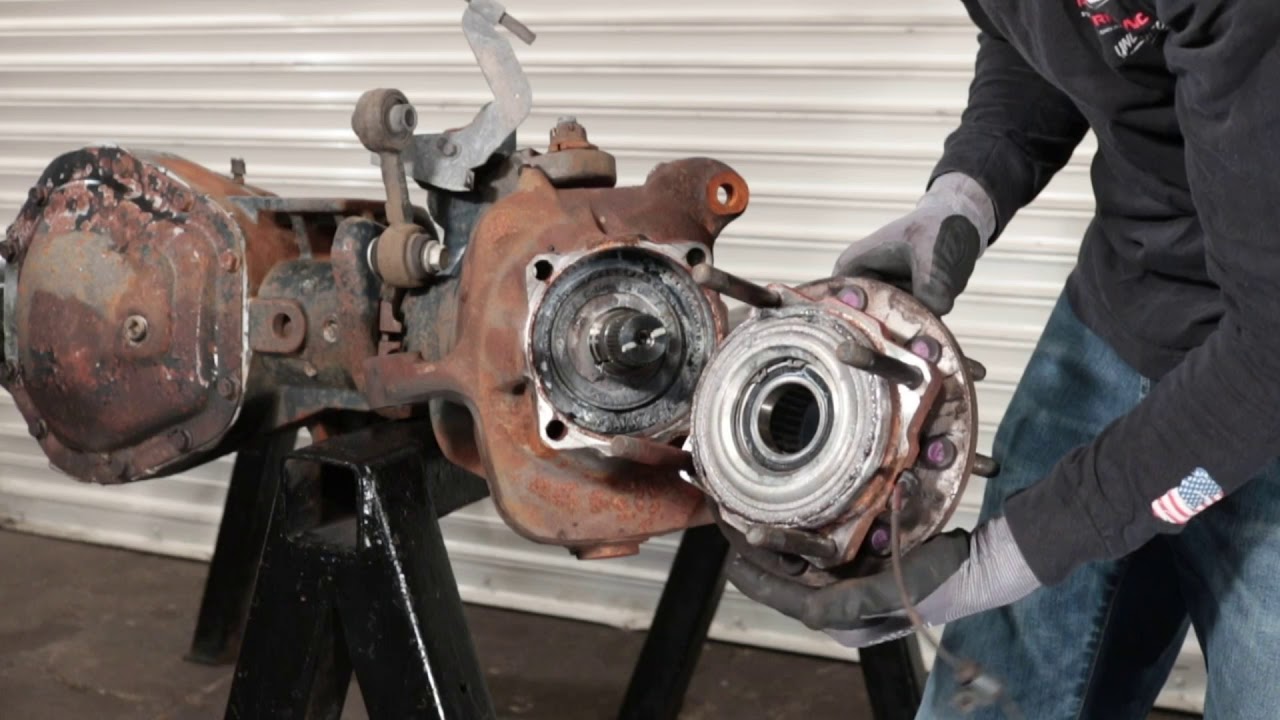Разборка и устранение неисправностей переднего моста Ford F250 F350 F450 F550 4x4 Super 60 2005-2...