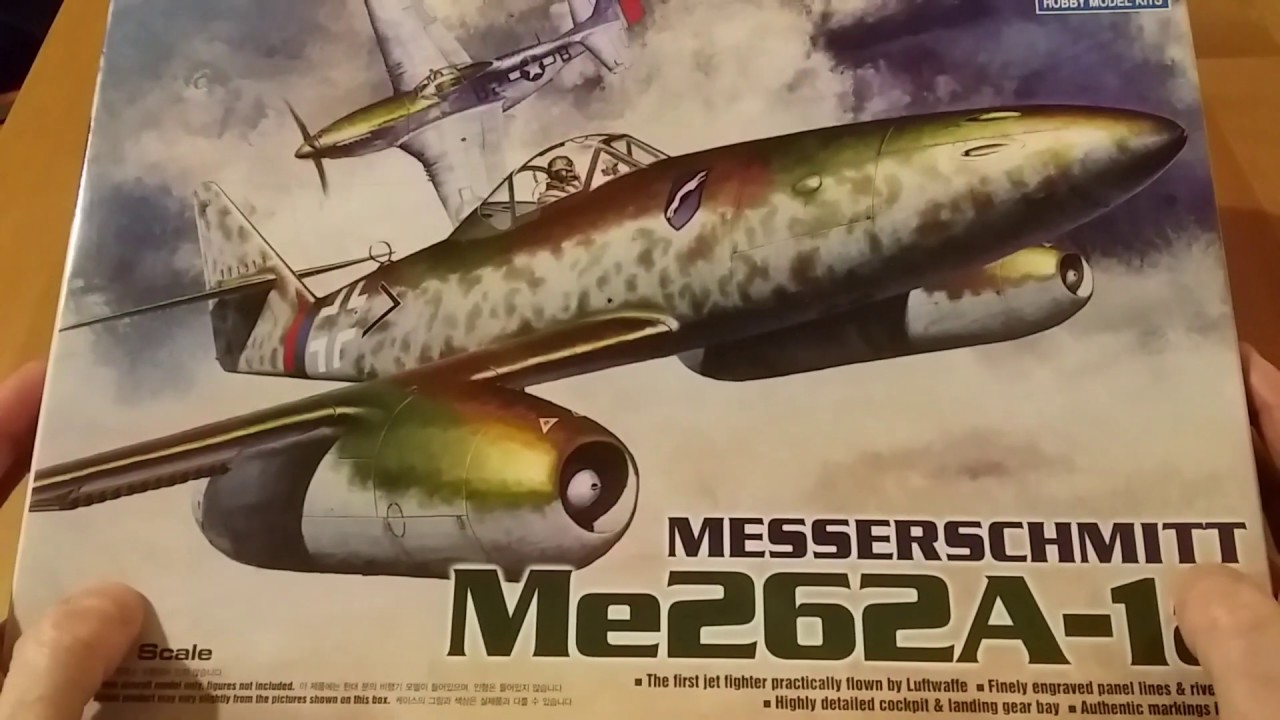 Inbox Review: Academy 1/72 Messerschmitt Me262 Model Kit