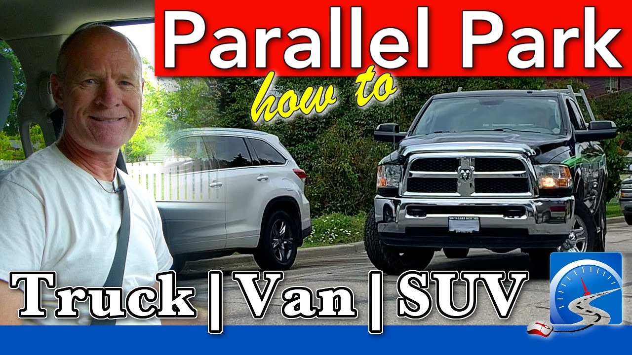 How to Parallel Park a Large Vehicle for a Driver's Test