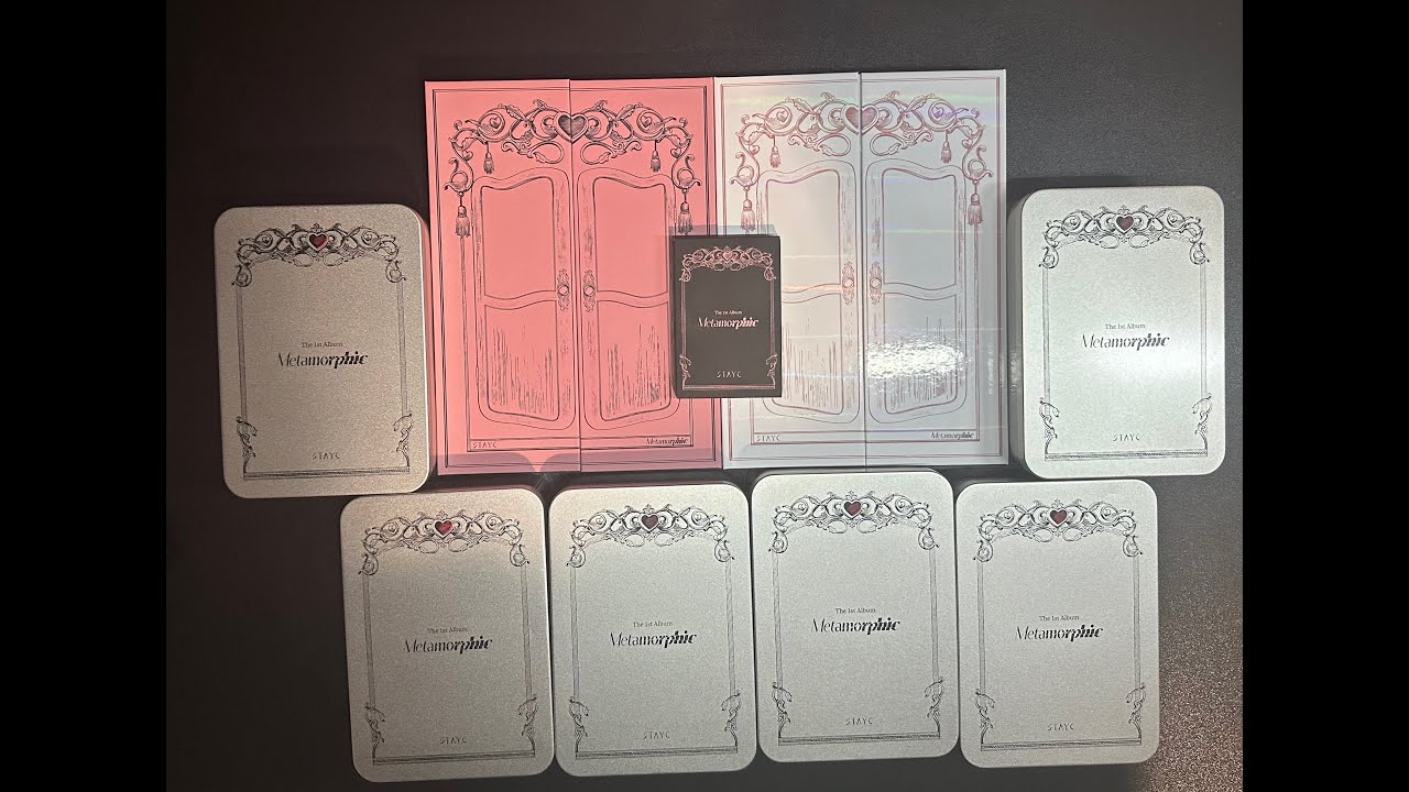 STAYC(스테이씨) 1st Full Album Metamorphic Unboxing (All versions: Icy, Cheeky, Platform, Limited)