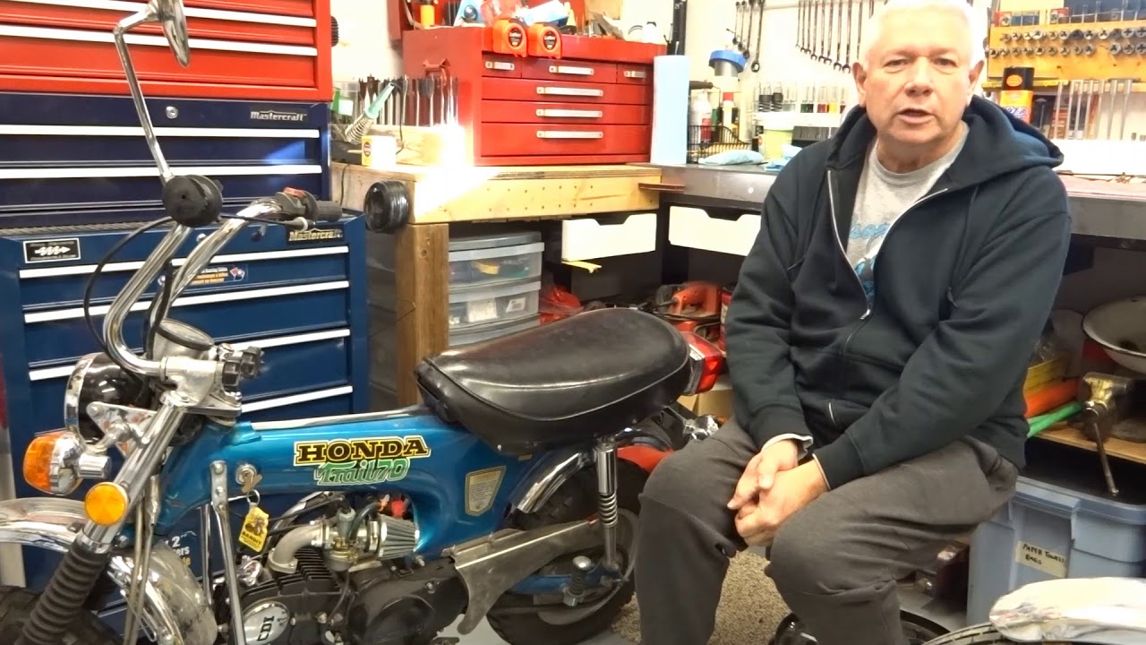 Rick Warkentine 1974 Honda CT70