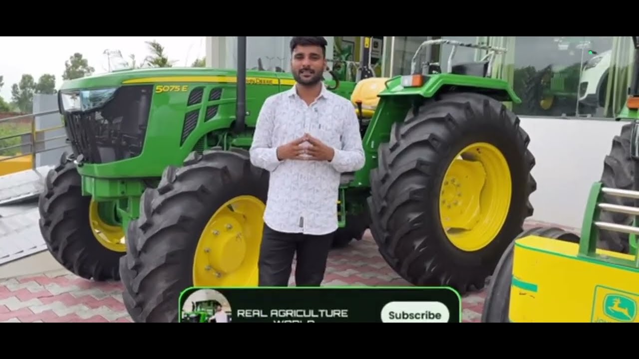 John Deere tractor 5075 E price 1400000 💸💸💸💵🚜👋